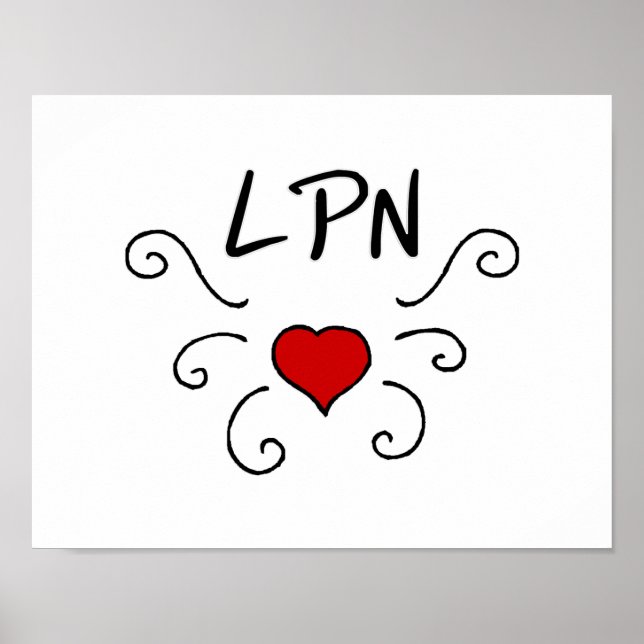 Poster LPN Love Tattoo (Frente)