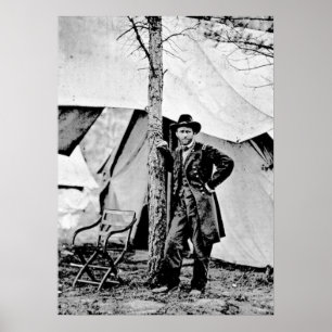 Póster Lt general Ulysses S Grant