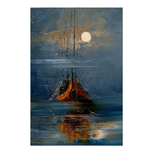 Póster Lua (Frente)