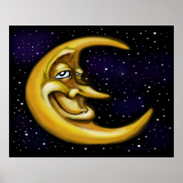 Poster Lua (Frente)