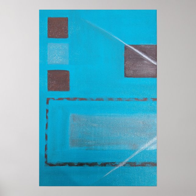 Poster Lua Azul 1/3 (Frente)