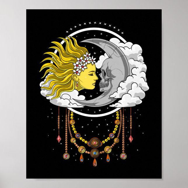 Poster Lua Celestial (Frente)