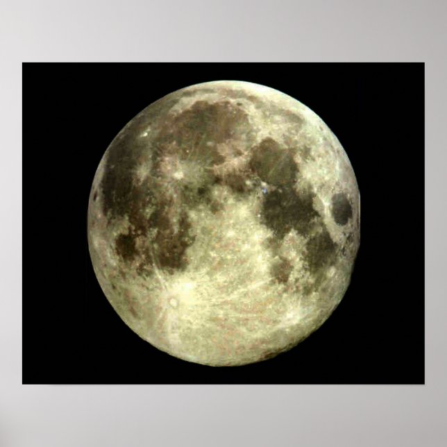 Póster Lua cheia (Frente)