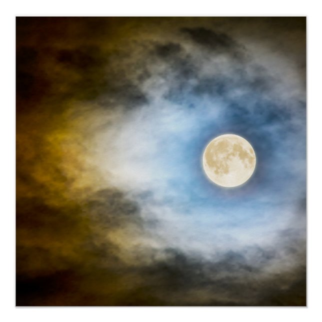 Póster Lua cheia (Frente)