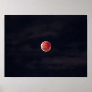 Poster Lua cheia, Lua de sangue
