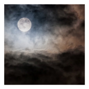 Póster Lua Cheio