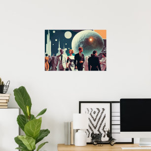 Poster Lua (Com O Logotipo Do Conselho De Desenho)