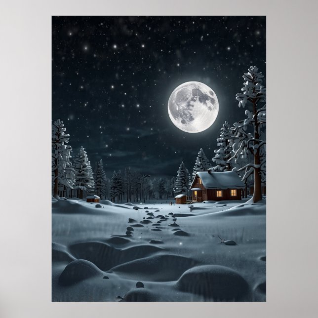 POSTER LUA DA NEVE (Frente)