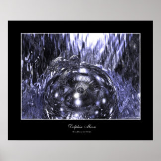 Póster Lua de golfinho