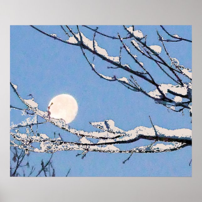 Póster Lua de Inverno (Frente)