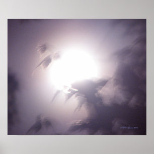 Poster Lua desconectada