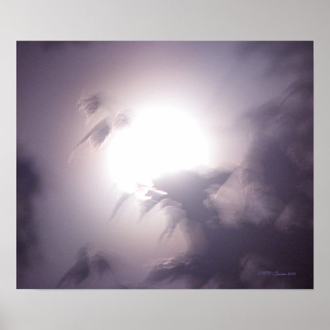 Poster Lua desconectada (Frente)