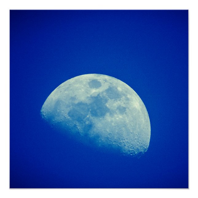 Póster Lua do céu azul (Frente)