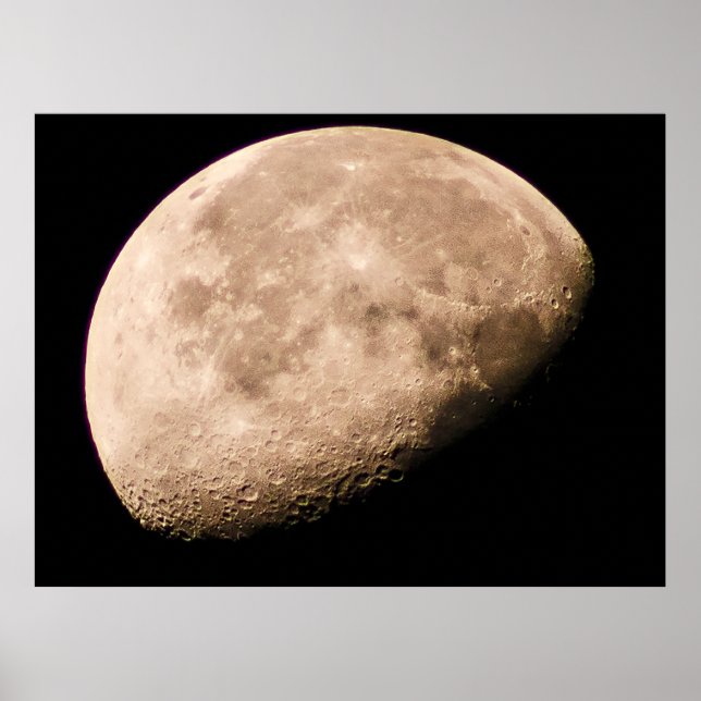 Poster Lua em transição - Fase do terceiro trimestre (Frente)