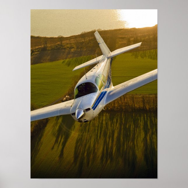 Póster Lua na Luz do Ouro (Frente)