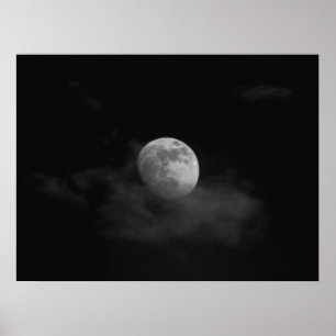 Poster Lua nas nuvens