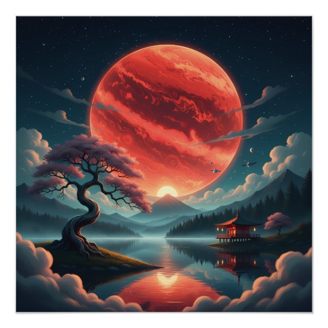 Póster Lua Sakura (Frente)
