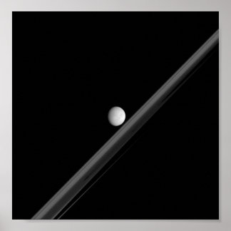 Poster Lua Saturna e Anéis