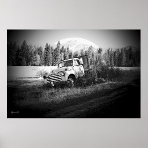 Póster Lua sobre a oxidação