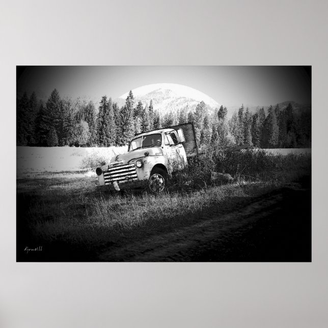 Póster Lua sobre ferrugem (Frente)