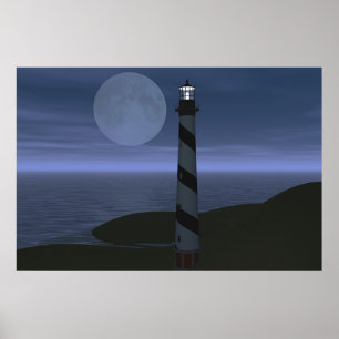 Poster Lua sobre meu Hatteras