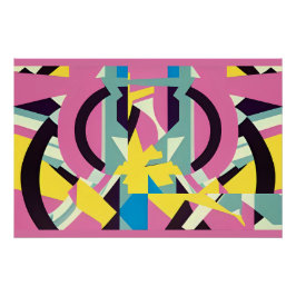 Póster Lua Sobre Meu Memphis