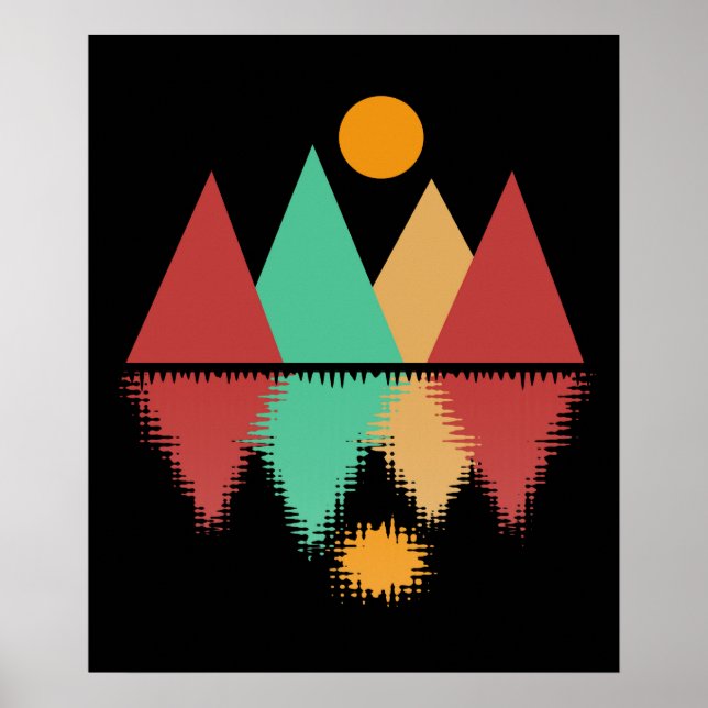 Póster Lua Sobre Quatro Picos #2 (Frente)