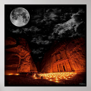 Póster Lua super de PETRA