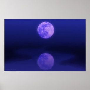 Póster Lua tranquilo