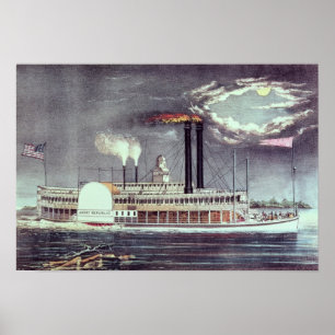 Póster Luar no Mississippi