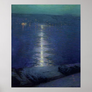 Póster Luar no rio, 1919