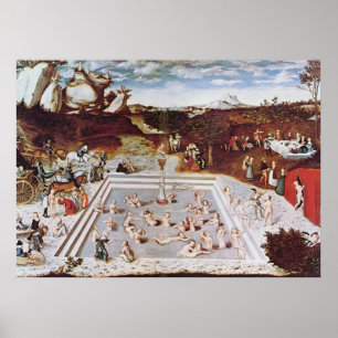 Póster Lucas Cranach, O Velho, A Fonte Da Juventude