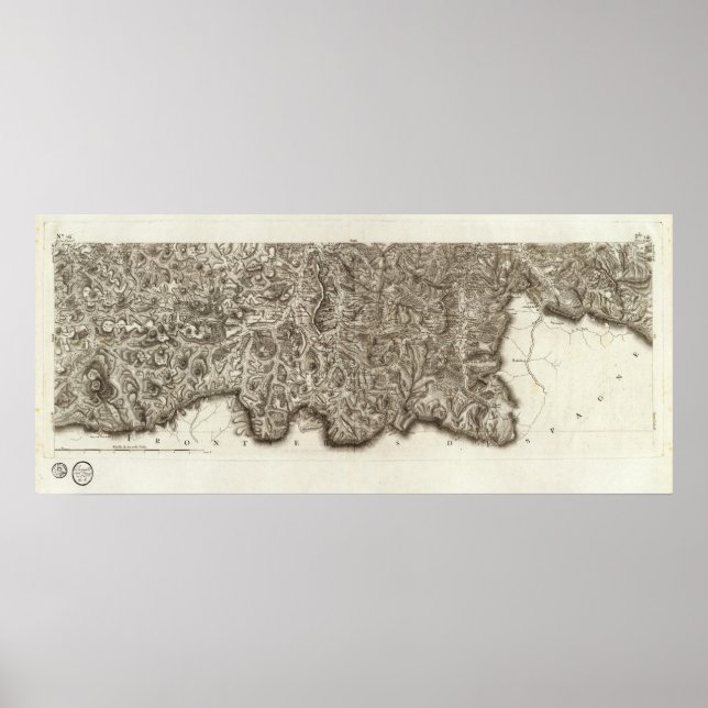 Poster Luchon, Bareges, Bagneres (Frente)