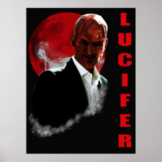 Poster Lúcifer Devil Face