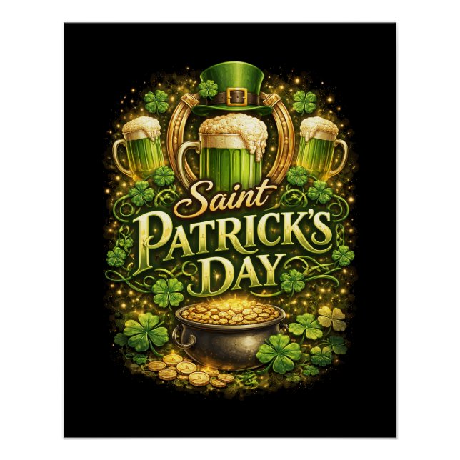 Póster Luck of the Emerald Isle (Frente)