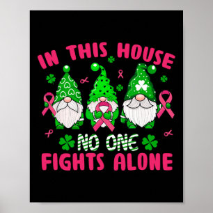 Poster Lucky Clover Breast Cancer Awarness Rua de Patrick