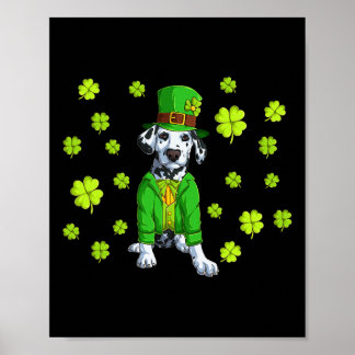 Poster Lucky Colombian St Patricks Day Shamrock Irish Her