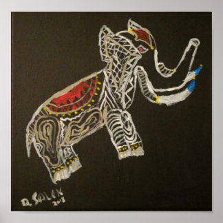 Poster Lucky Elephant