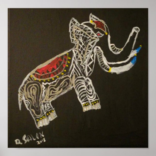 Poster Lucky Elephant (Frente)