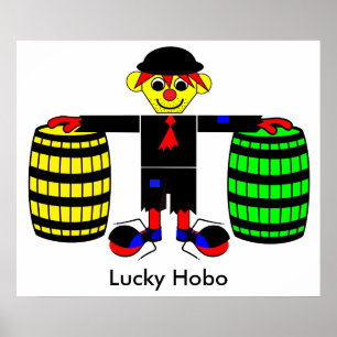Póster Lucky Hobo - Roaring 20s