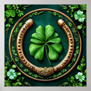 Poster Lucky Horsfere e Clover Design
