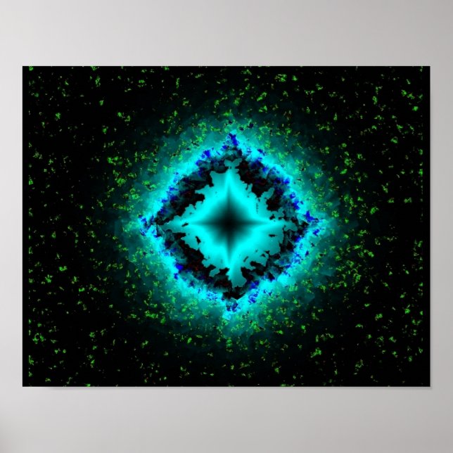 Póster Lucky Star e Asterisk (Frente)