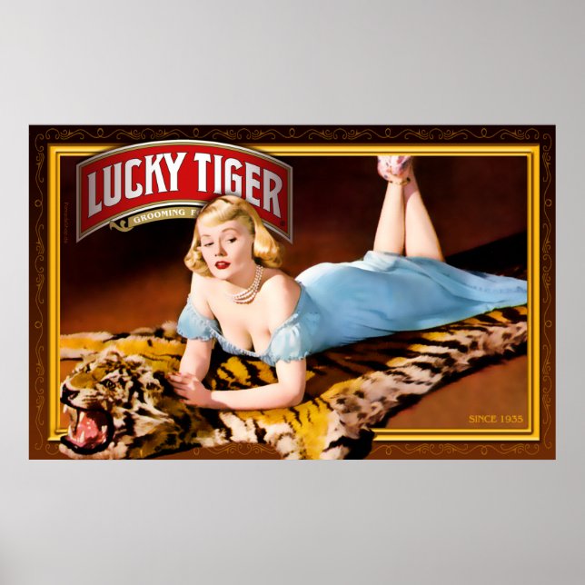 Poster Lucky Tiger (Frente)