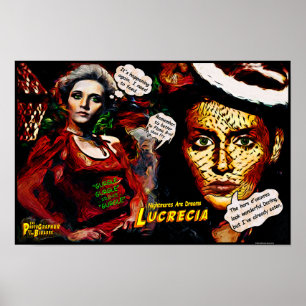 Poster Lucrecia Dreams São Pesadelos