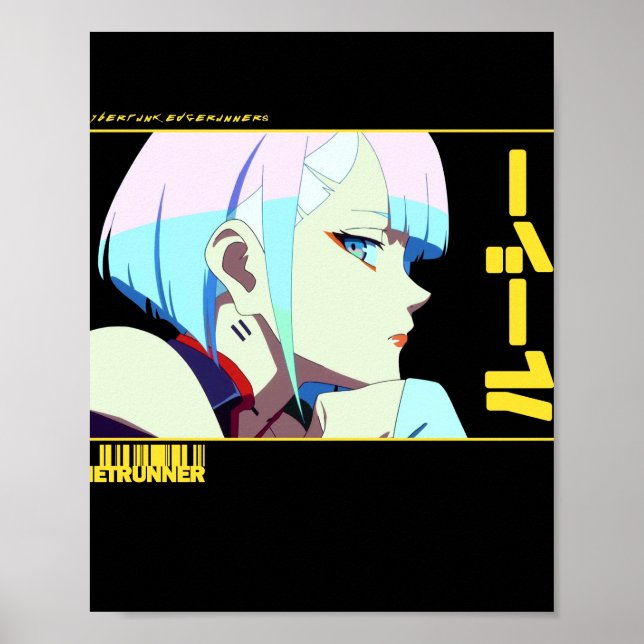 Poster Lucy - Cyberpunk Edgerunners (Frente)