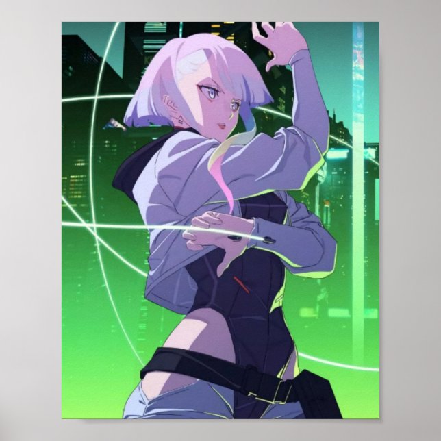 Poster Lucy Edgerunners (Frente)