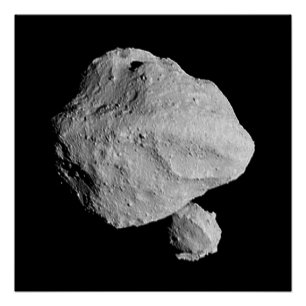 Póster Lucy Mission Dinkinesh Binary Asteroide