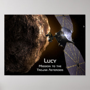 Poster Lucy Mission to Study Trojan Asteroids