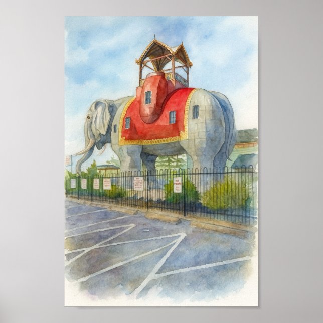 Poster Lucy the Elephant (Frente)