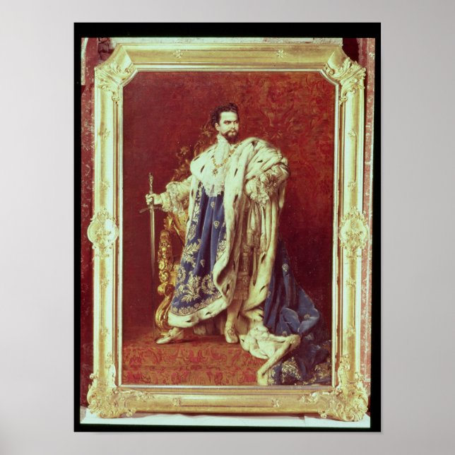 Poster Ludwig II 1887 (Frente)